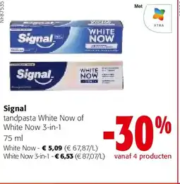 Colruyt Signal White Now aanbieding