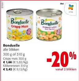Colruyt Bonduelle Crispy maïs 300 g aanbieding