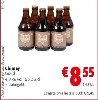 Colruyt Chimay Goud aanbieding
