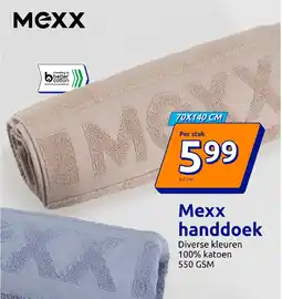 Action Mexx handdoek aanbieding