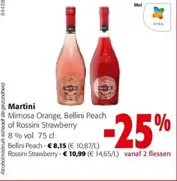 Colruyt Martini Bellini Peach aanbieding