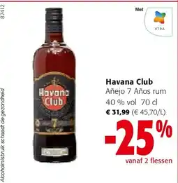 Colruyt Havana Club Añejo 7 Años rum aanbieding