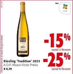 Colruyt Riesling ‘Tradition’ 2023 aanbieding