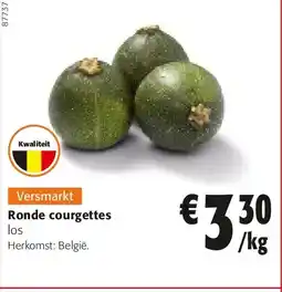 Colruyt Ronde courgettes aanbieding
