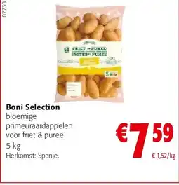 Colruyt Boni Selection bloemige primeuraardappelen voor friet & puree 5 kg aanbieding
