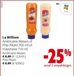 Colruyt La William Américaine Maison aanbieding