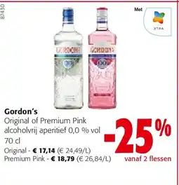 Colruyt Gordon’s Original aanbieding