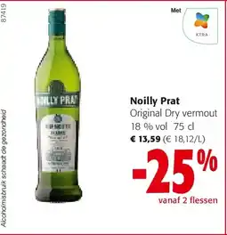 Colruyt Noilly Prat Original Dry vermout aanbieding