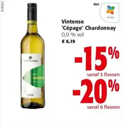 Colruyt Vintense ‘Cépage’ Chardonnay aanbieding