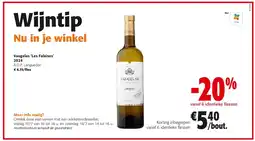 Colruyt Vaugelas ‘Les Falaises’ 2024 aanbieding