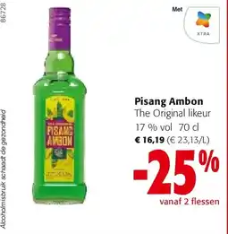 Colruyt Pisang Ambon The Original likeur aanbieding