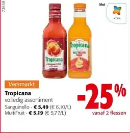 Colruyt Tropicana Sanguinello aanbieding