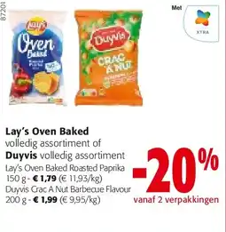 Colruyt Lay’s Oven Baked Roasted Paprika 150 g aanbieding