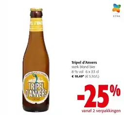 Colruyt Tripel d’Anvers sterk blond bier aanbieding