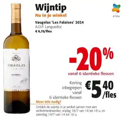 Colruyt Vaugelas ‘Les Falaises’ 2024 aanbieding