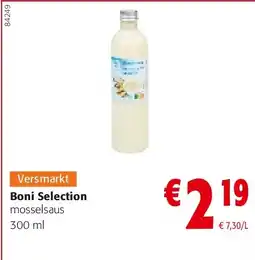 Colruyt Boni Selection mosselsaus 300 ml aanbieding