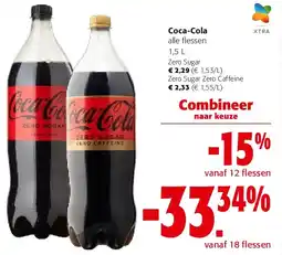 Colruyt Coca-Cola Zero Sugar aanbieding