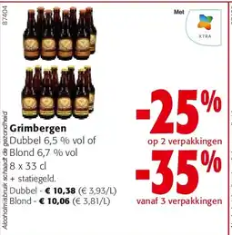 Colruyt Grimbergen Dubbel aanbieding