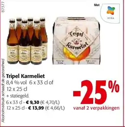Colruyt Tripel Karmeliet aanbieding
