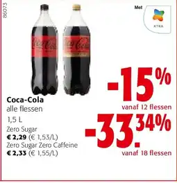 Colruyt Coca-Cola Zero Sugar aanbieding