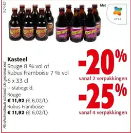 Colruyt Kasteel Rouge aanbieding