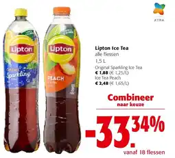 Colruyt Lipton Ice Tea Original Sparkling Ice Tea aanbieding