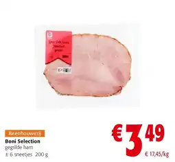 Colruyt Boni Selection gegrilde ham aanbieding