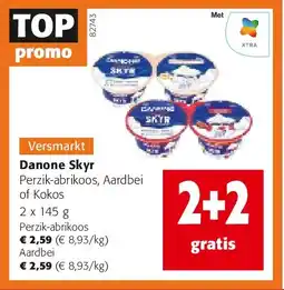 Colruyt Danone Skyr Perzik-abrikoos aanbieding