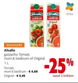 Colruyt Alvalle Tomaat, munt & basilicum aanbieding