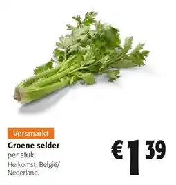 Colruyt Groene selder per stuk aanbieding