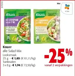 Colruyt Knorr Looksmaak 25 g aanbieding