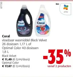 Colruyt Coral Black Velvet aanbieding