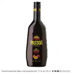 Colruyt Passoã exotische likeur met passievrucht 17 % vol 70 cl aanbieding