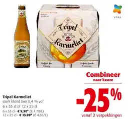 Colruyt Tripel Karmeliet aanbieding