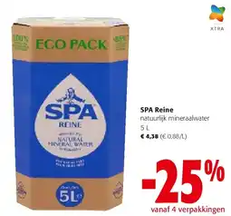 Colruyt SPA Reine natuurlijk mineraalwater 5 L aanbieding