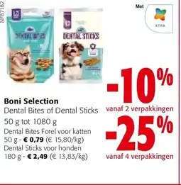 Colruyt Dental Bites Forel voor katten 50 g aanbieding