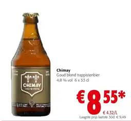 Colruyt Chimay Goud blond trappistenbier aanbieding