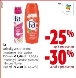 Colruyt Fa Deodorant Pink Passion 150 ml aanbieding