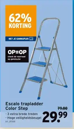 GAMMA Escalo trapladder Color Step aanbieding