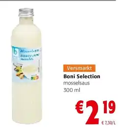 Colruyt Boni Selection mosselsaus 300 ml aanbieding