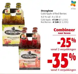 Colruyt Strongbow Gold Apple aanbieding