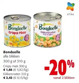 Colruyt Bonduelle Crispy maïs 300 g aanbieding