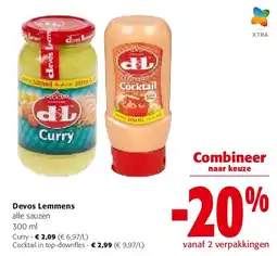 Colruyt Devos Lemmens Cocktail in top-downfles aanbieding