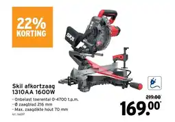 GAMMA Skil afkortzaag 1310AA 1600W aanbieding