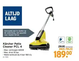 GAMMA Kärcher Patio Cleaner PCL 4 aanbieding