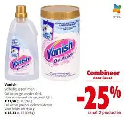 Colruyt Vanish Voor schitterend wit wasgoed 1,5 L aanbieding