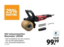 GAMMA Skil schuurmachine Renovator 1300W aanbieding