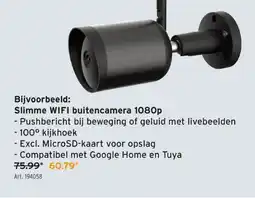 GAMMA Slimme WIFI buitencamera 1080p aanbieding
