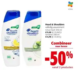 Colruyt Head & Shoulders Citrus Fresh 330 ml aanbieding
