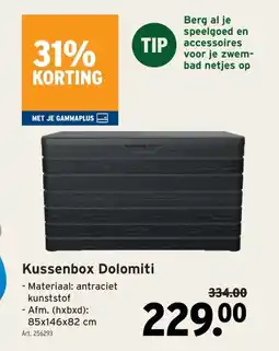 GAMMA Kussenbox Dolomiti aanbieding